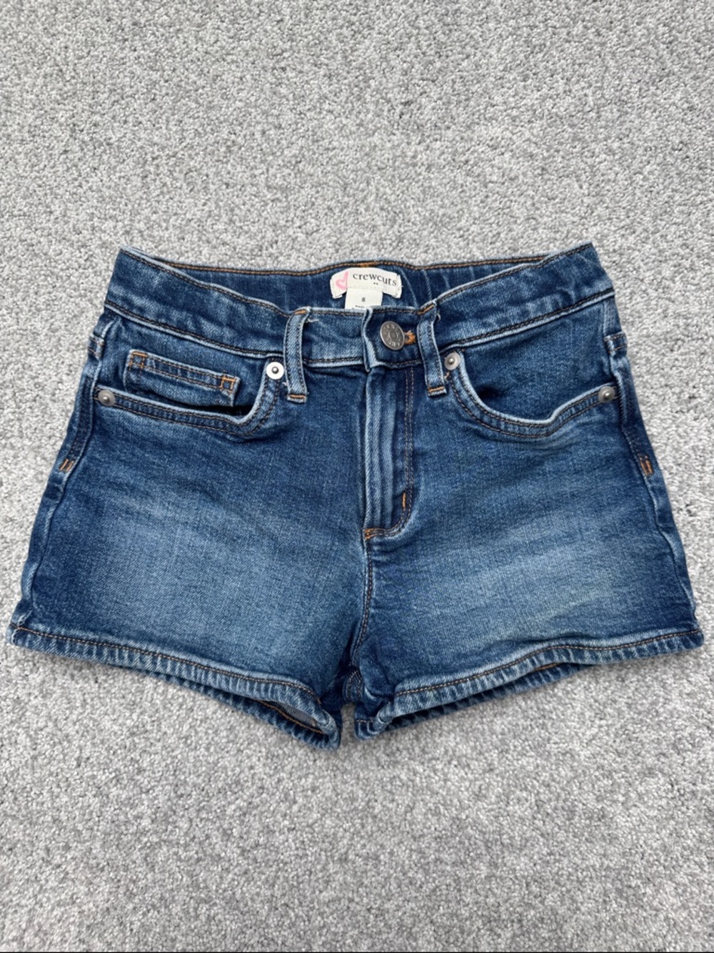 Crewcuts Dark Blue Denim Jean Shorts